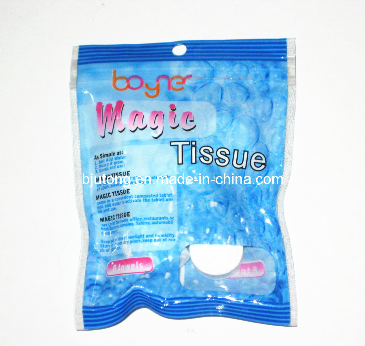 Coin Tissues in Color Bag Packing with OEM Design (YT-711)