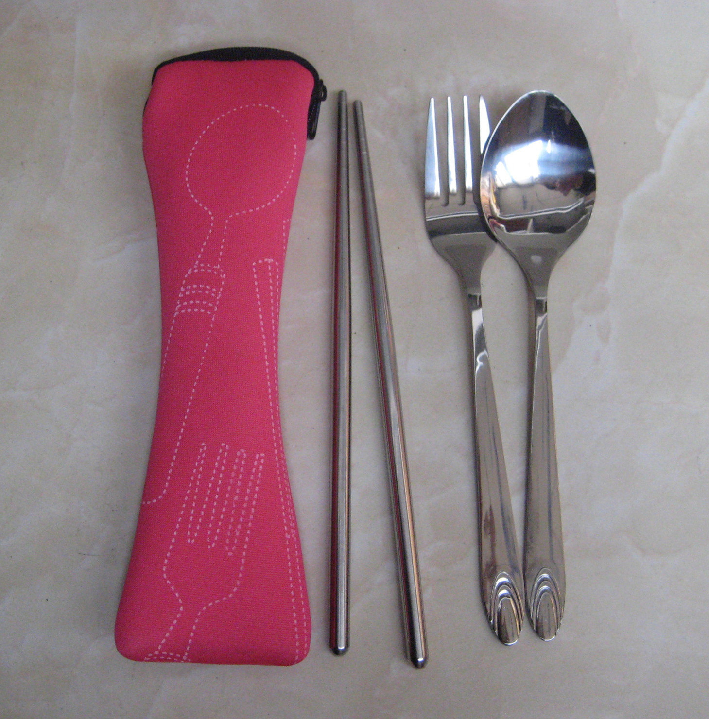 Promotional Gift - Eco Friendly Travelling Tableware Set (YT-253)