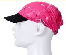 100% Polyester Printed Cyclist Cap