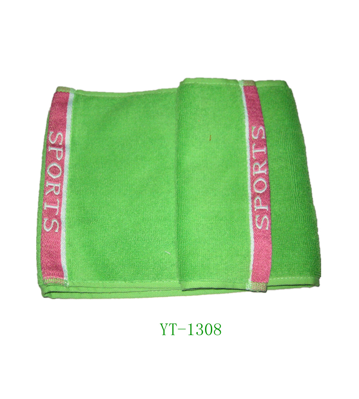 Jacquard Sports Towel, 100% Cotton Material, Blue Color as YT-1305