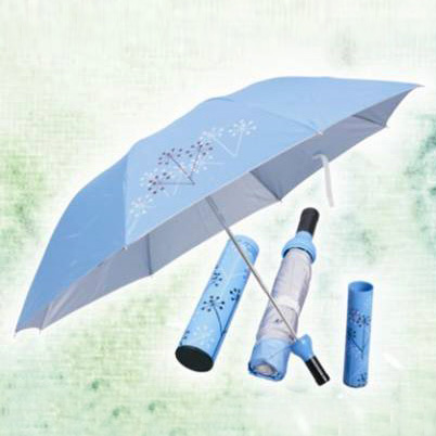 Promotional Gifts---Folded Wine Bottle Packed Umbrella (YT-2002)